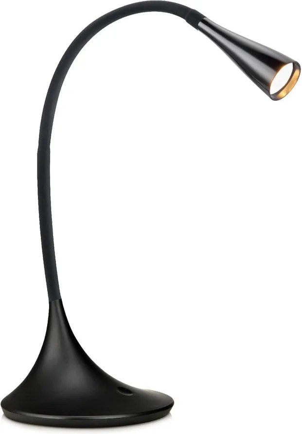 Čierna stolová lampička Markslöjd Snake