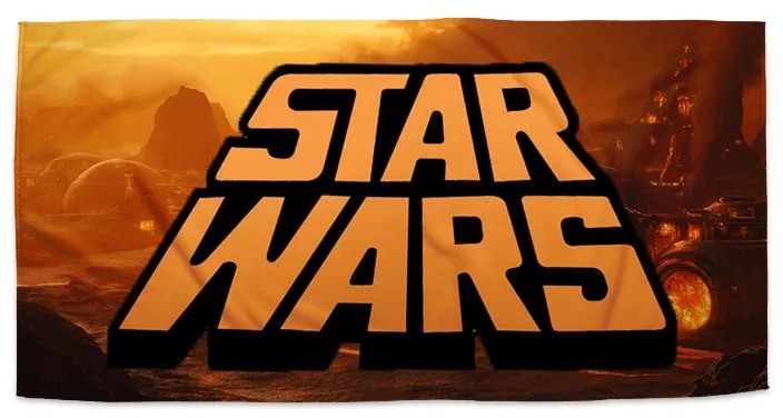 Sablio Uterák Star Wars Lávová planéta - 70x140 cm