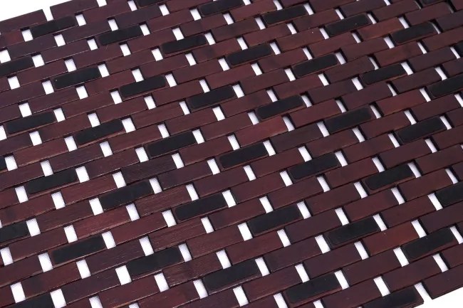 Kúpeľňová predložka ALBA tmavohnedá