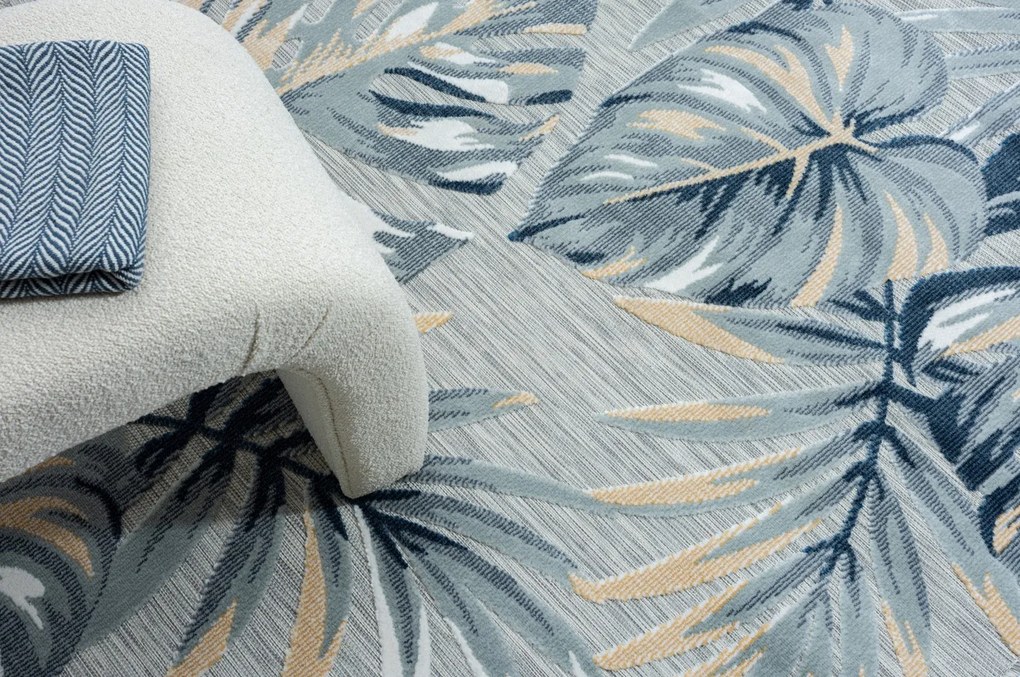 Kusový koberec Rio grau – na von aj na doma, 160x230, šedá, chodba / predsieň, My Flair