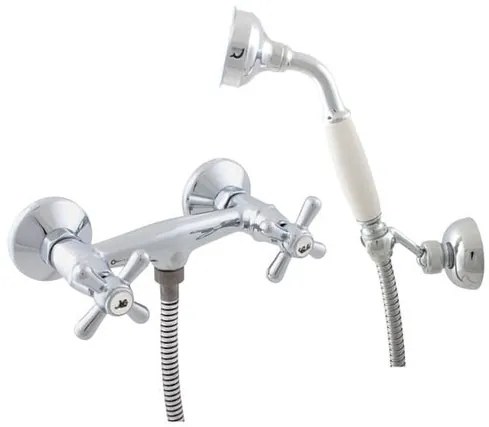 Sprchová batéria RAV Slezák MORAVA so sprchovacím setom 150 mm chróm MK180.5/2