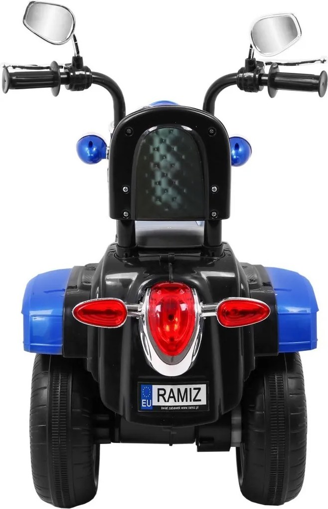 Ramiz Motorka Chopper NightBike modrá