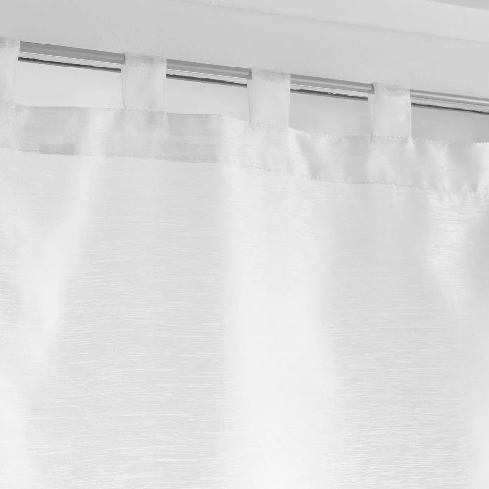 Biele voálové záclony v súprave 2 ks 45x90 cm Lissea – douceur d'intérieur
