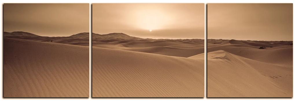 Obraz na plátne - Púšť Sahara - panoráma 5131FC (90x30 cm)