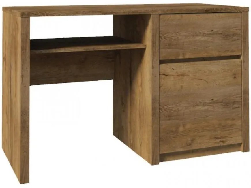 Písací stôl Montana B1 tmavý dub lefkas