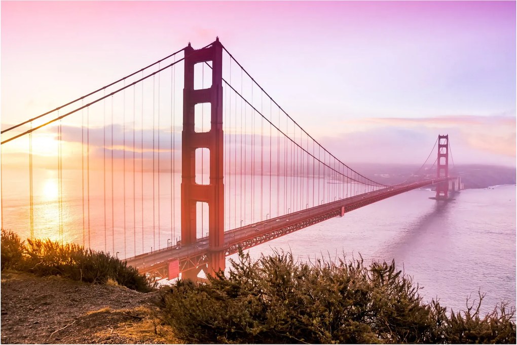 Obraz - San Francisco (90x60 cm)