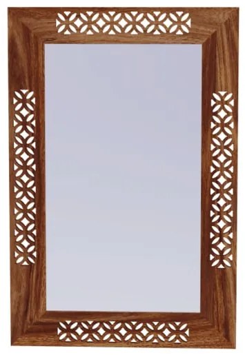 Zrkadlo Mira 60x90 cm z indického masívu palisander MIRA-Z90