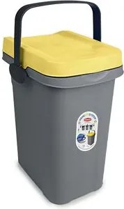 STEFANPLAST Odpadkový kôš Home Eco System 7 l, žltý