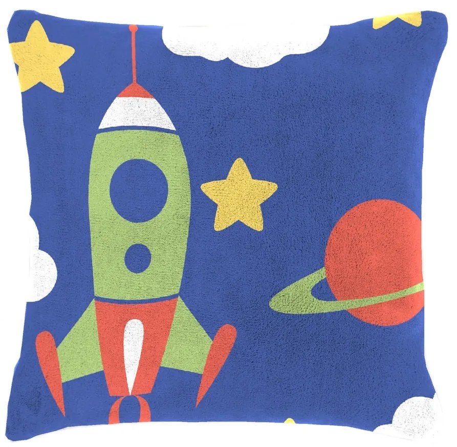 Mistral home Detský vankúšik baránok Mistral Home Space vesmírne lode 40x40 cm