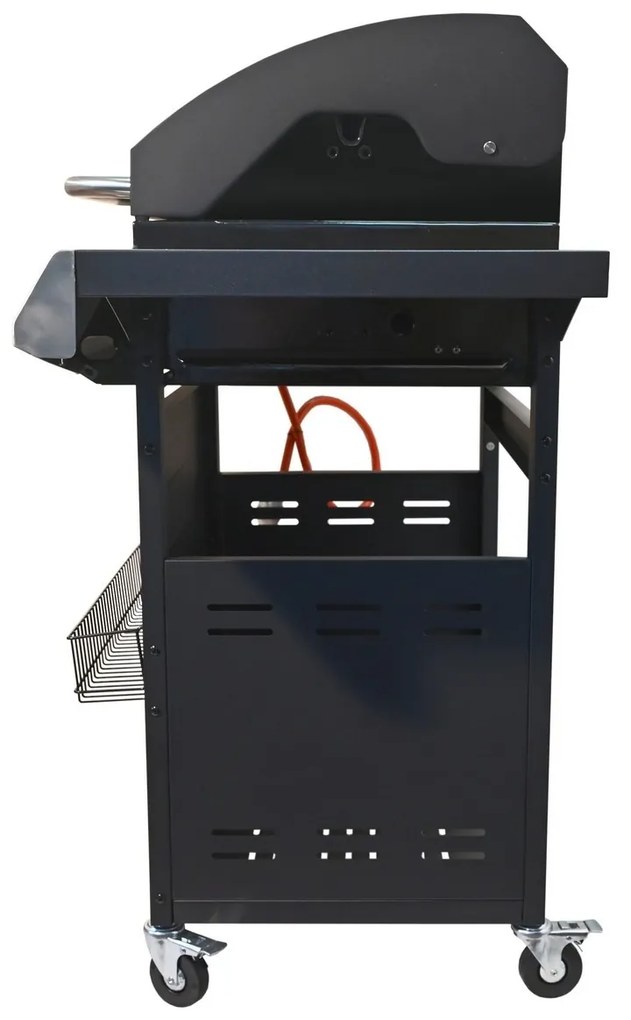 Cattara Gril HYBRID CORE plyn/drevené uhlie, 126 x 114 x 55 cm