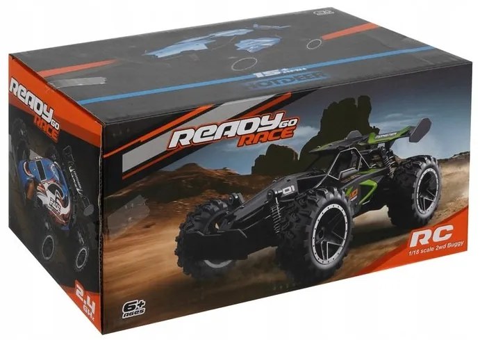 Kruzzel 22439 Terénne auto RC 1:18, 2.4Ghz, 15 km/h čierne