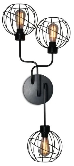 Nástenné svietidlo ELECTRICO 3xE27/60W/230V