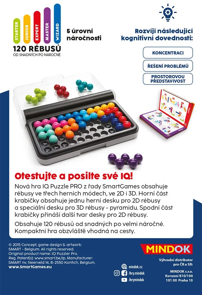 SmartGames - IQ Puzzle Pro