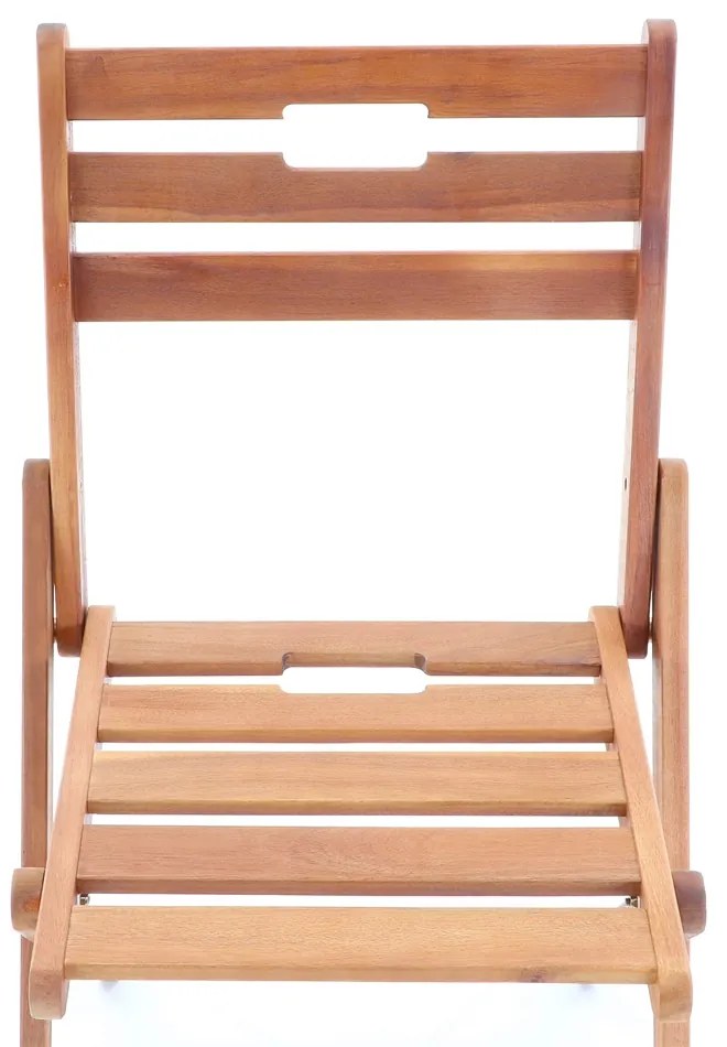 Záhradná stolová zostava Kled - 2 miesta, hnedá
