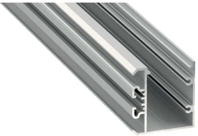 Led-Labs LED profil LUMINES typ Unico strieborný elox 3m