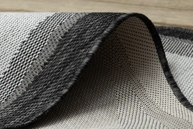 Koberec ORGANIC 2123 / krémový / čierny / naturálny