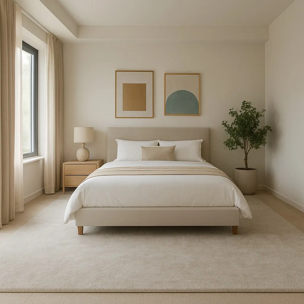 Koberec metráž Sicily 172, na mieru, šíře 5m, béžová, filc, chodba / predsieň, Condor Carpets