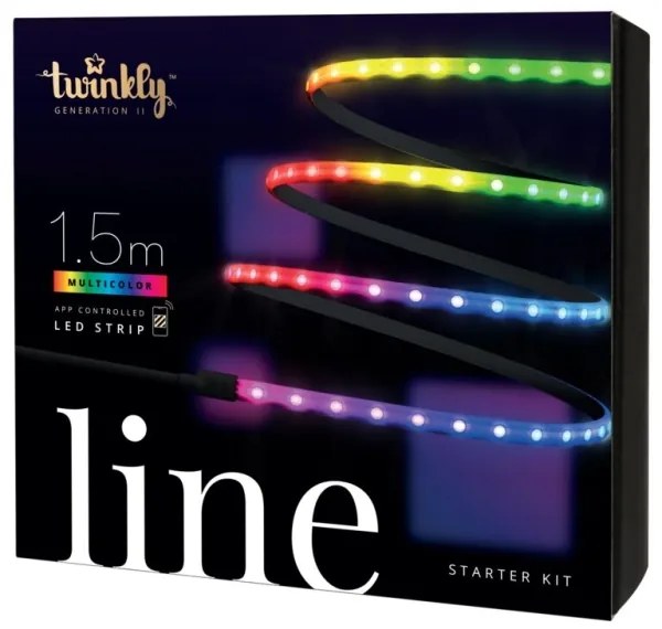 Twinkly TWL100STW-BEU - LED RGB Stmievateľný pásik LINE 100xLED 1,5 m Wi-Fi