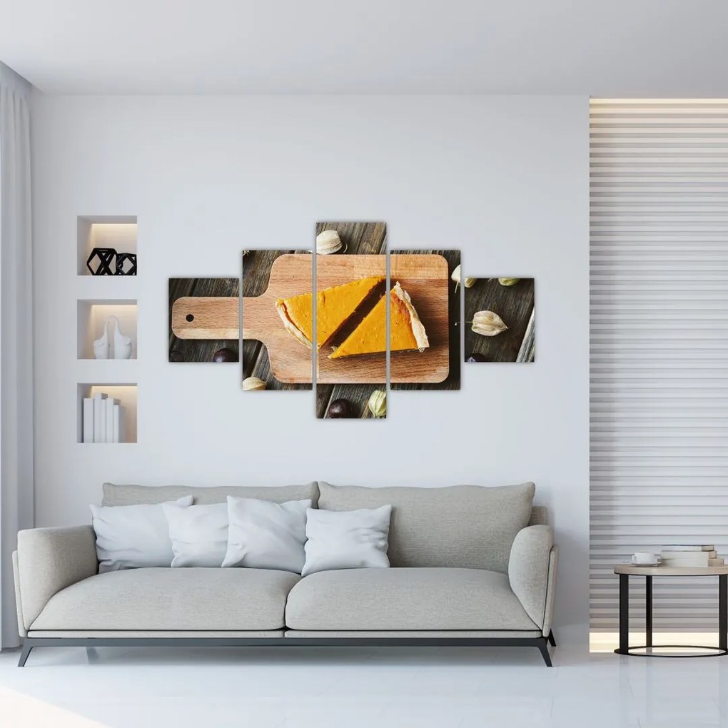 Obraz - Tekvicový koláč (125x70 cm), 40 ďalších rozmerov
