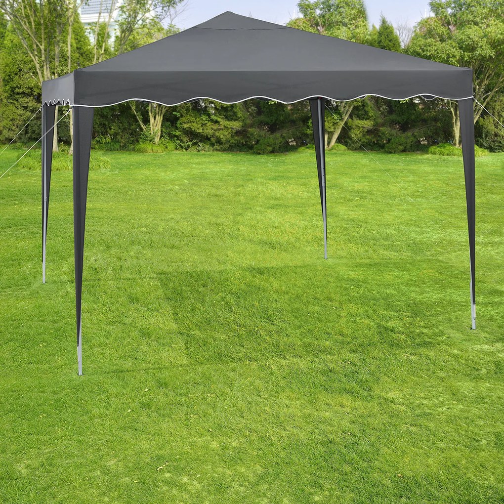 InternetovaZahrada Záhradný pavilon Vivara 3 x 3 m - sivý