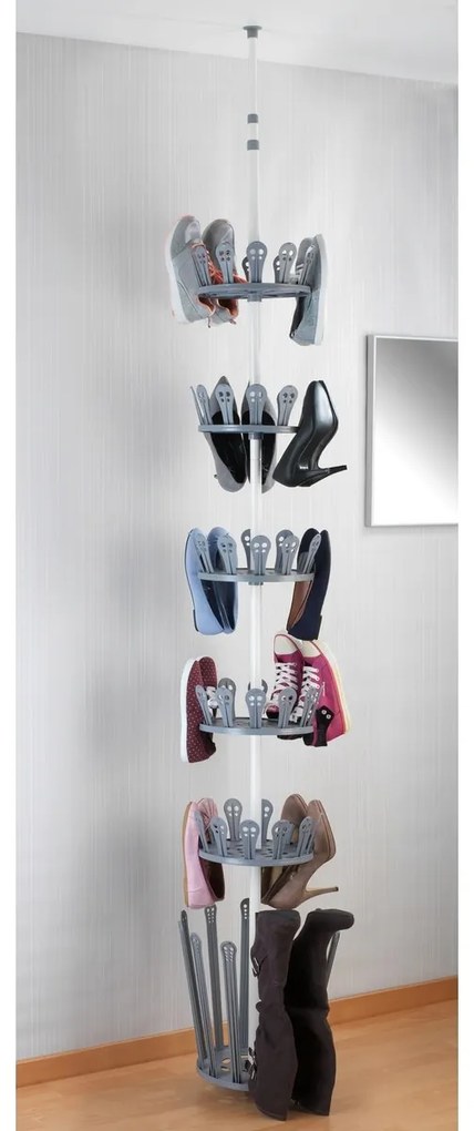 Wenko Teleskopický vešiak na topánky Achilles, 36 párov