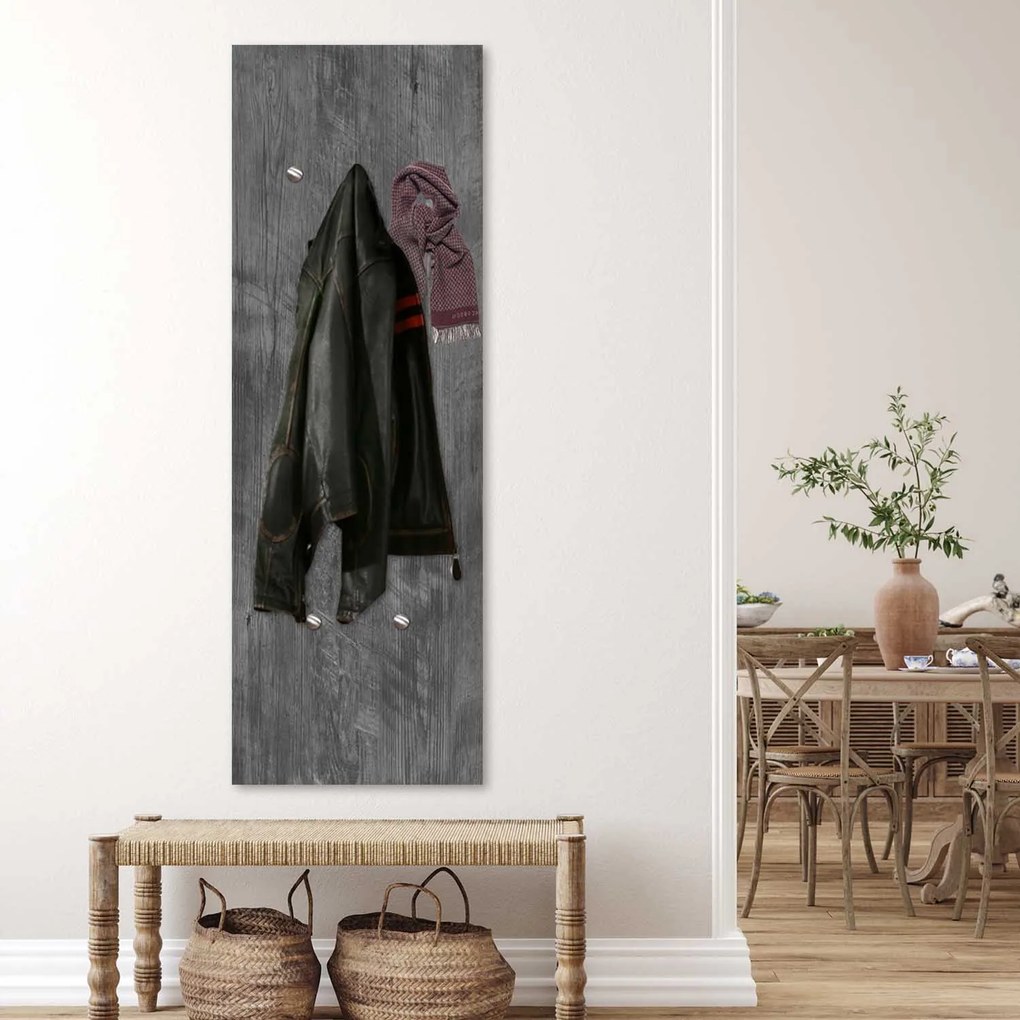 Gario Vešiak na stenu Tmavé drevo Rozmery: 30 x 90 cm