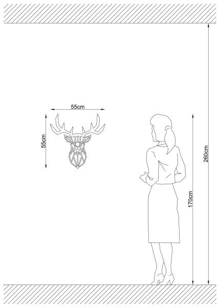 Nástenné svietidlo 1xE27/100W/230V