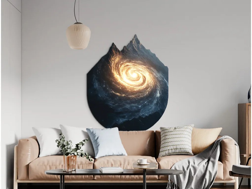 drevko | Moderná Obraz Galaxia v horách 60 x 485 cm