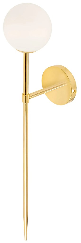 Toolight - nástenná lampa KINKIET 90cm G9 25W APP582-1W, zlatá, OSW-00076