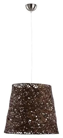 Luster na lanku CANNUCIA 1xE27/15W/230V hnedá