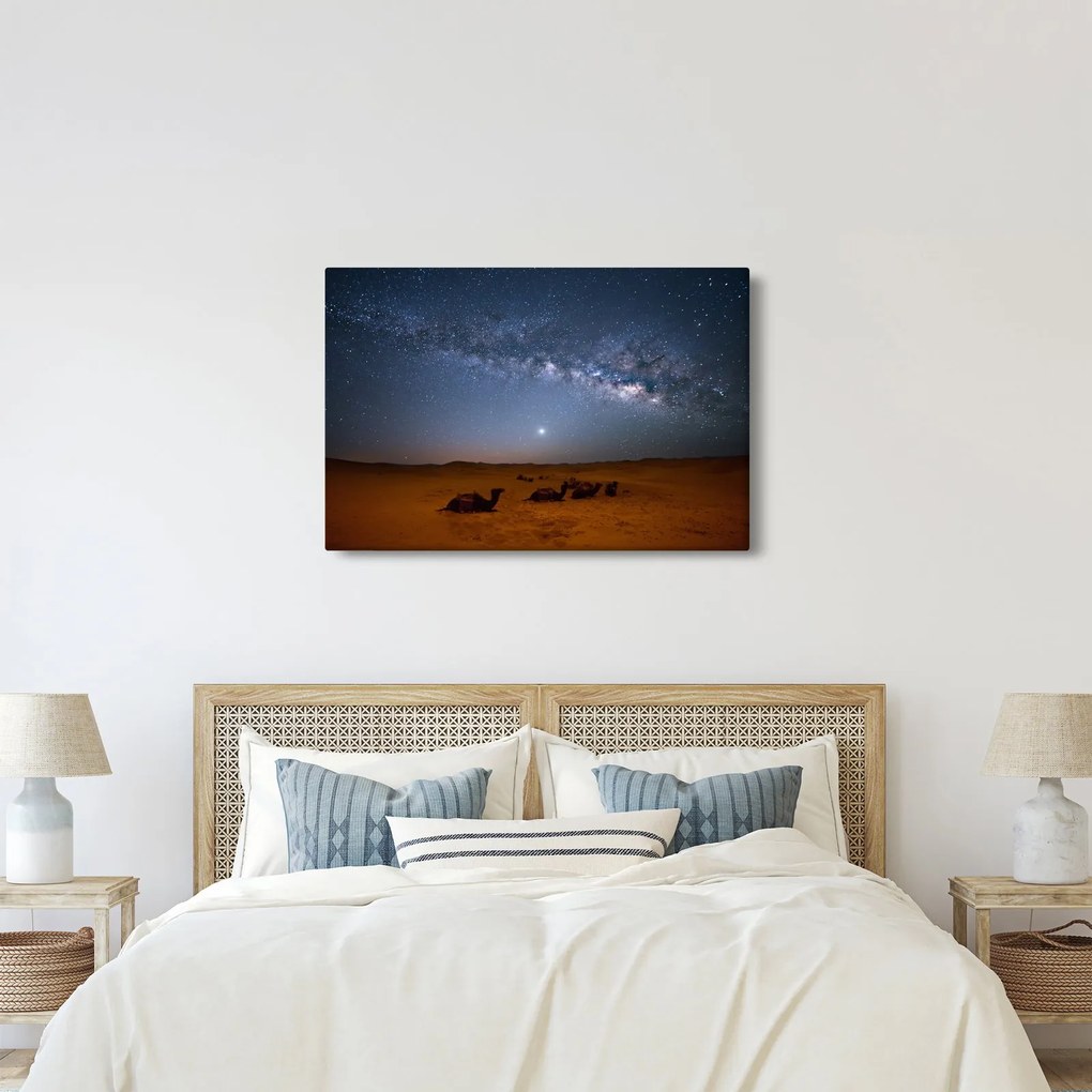 Obraz - Noc v púšti (90x60 cm)