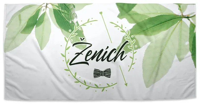 Sablio Uterák Ženích Motýlek - 30x50 cm