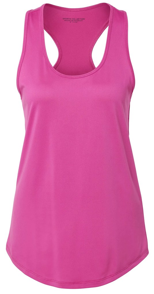 Funkčné topy, 2 ks, ružový a vínový