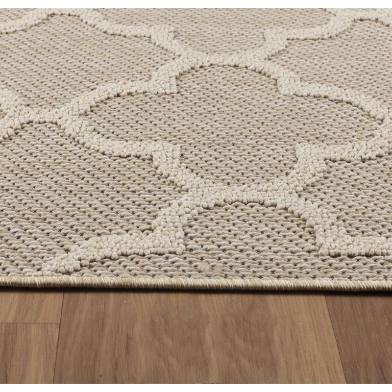 Kusový koberec Patara 4951 Beige – na von aj na doma, 80x250, béžová, chodba / predsieň, Ayyildiz