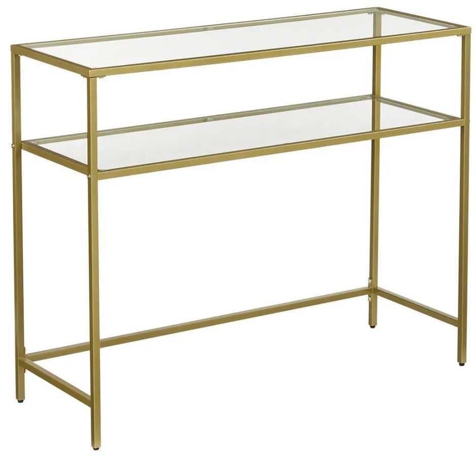 Konzolový stolík CIREL zlatý