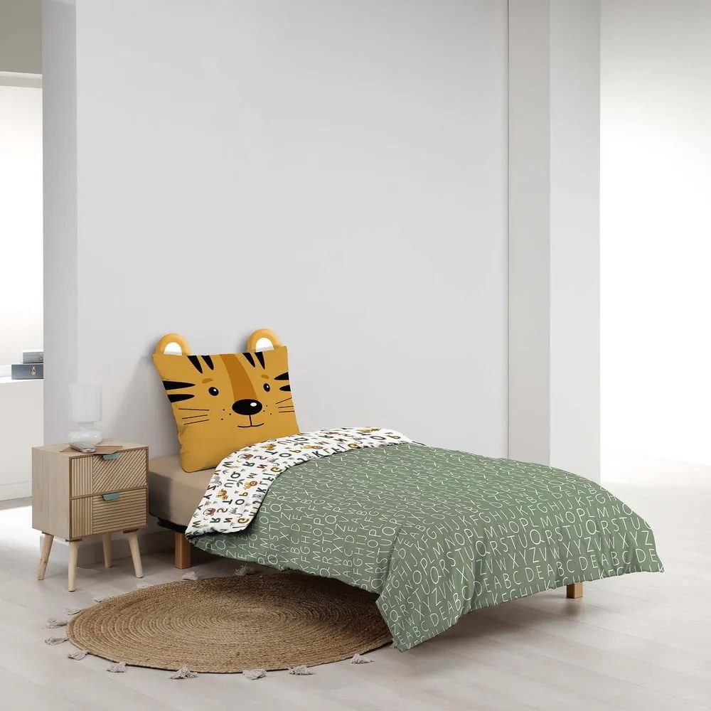 Bavlnené detské obliečky na jednolôžko 140x200 cm Tigry – douceur d'intérieur