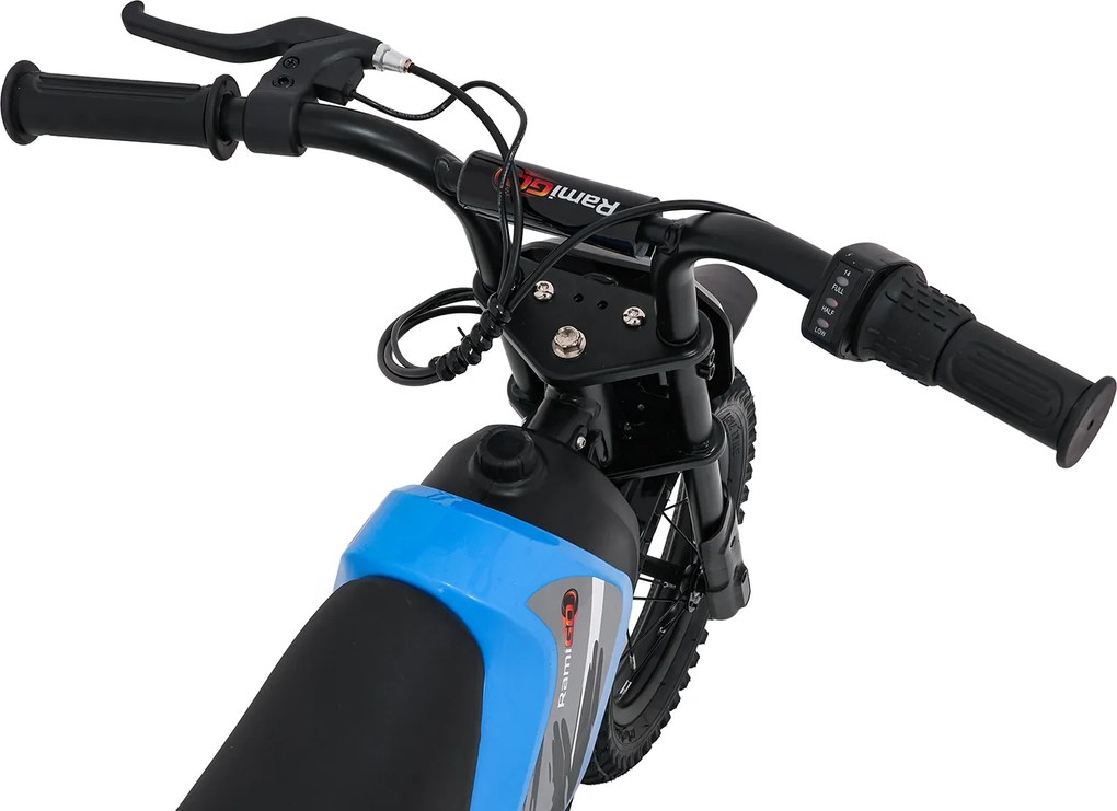 Ramiz Detský elektrický motocykel SHARK modrý