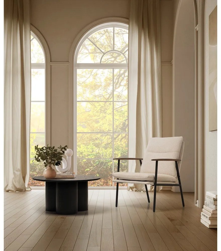 Béžové kreslo Dunia – Marckeric