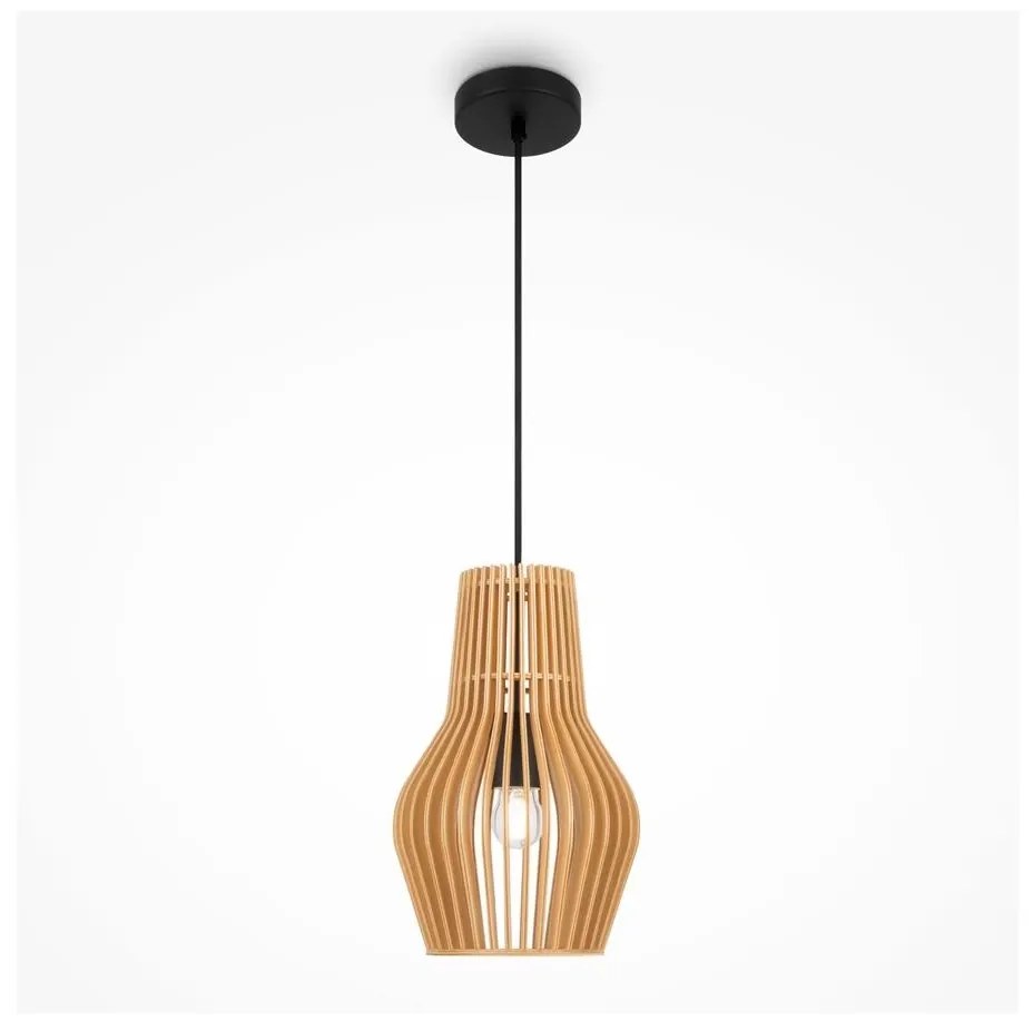 Maytoni MOD191PL-01W - Luster na lanku ROOTS 1xE27/40W/230V pr. 20 cm béžová