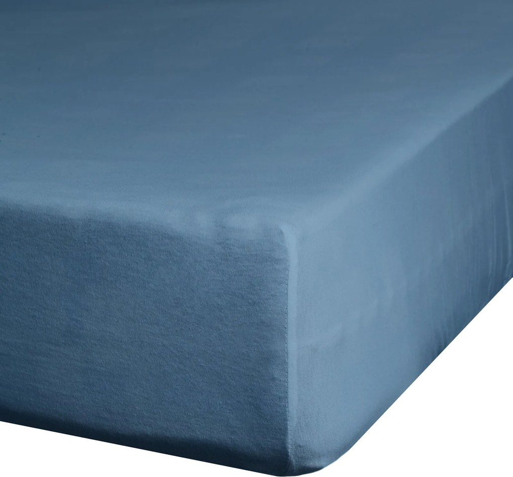 MAKOSATÉNOVÉ PRESTIERADLO NOVA 100X200 CM, VÝŠKA 25 CM TMAVOMODRÉ