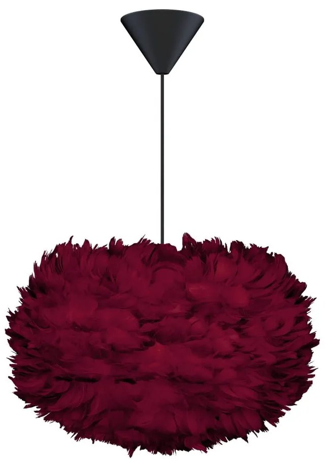 Vínovočervené tienidlo ø 45 cm Eos medium – UMAGE