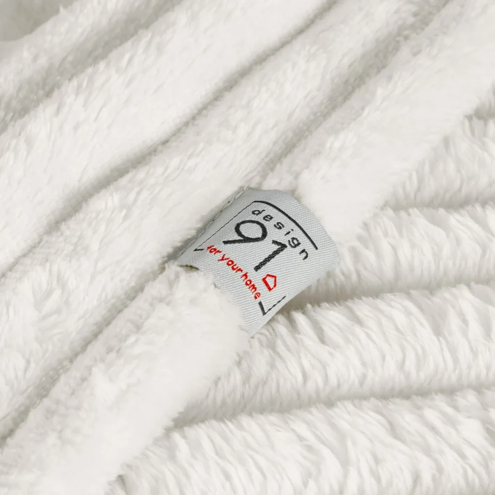 DEKA Z MIKROFLANELU SOFT 70X160 CM BIELA