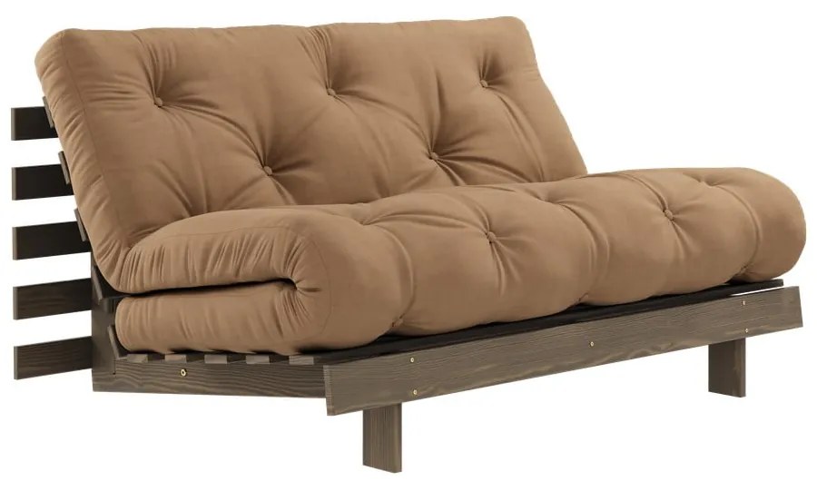 Svetlohnedá rozkladacia pohovka 140 cm Roots – Karup Design