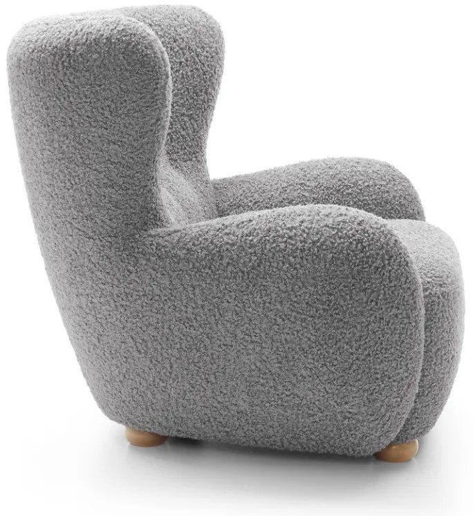 RELAXAČNÉ KRESLO PONCIO ROLF 06 SIVÁ