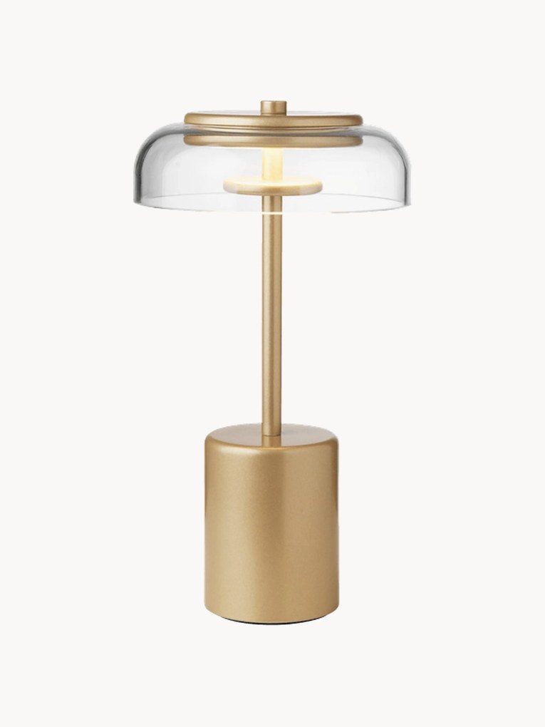 Malá prenosná stmievateľná stolová LED lampa Blossi