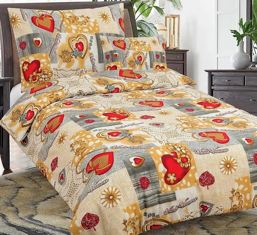 HoD Obliečky Veselé Vianoce Bavlna 70x90 140x200 cm