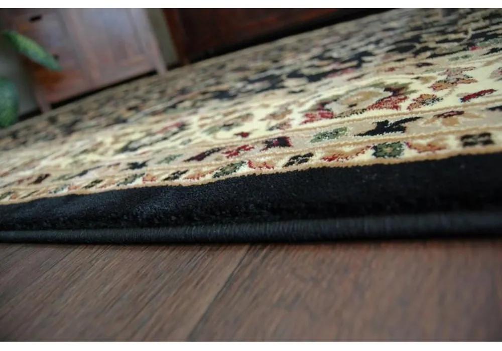 Kusový koberec Royal čierny 150x300cm