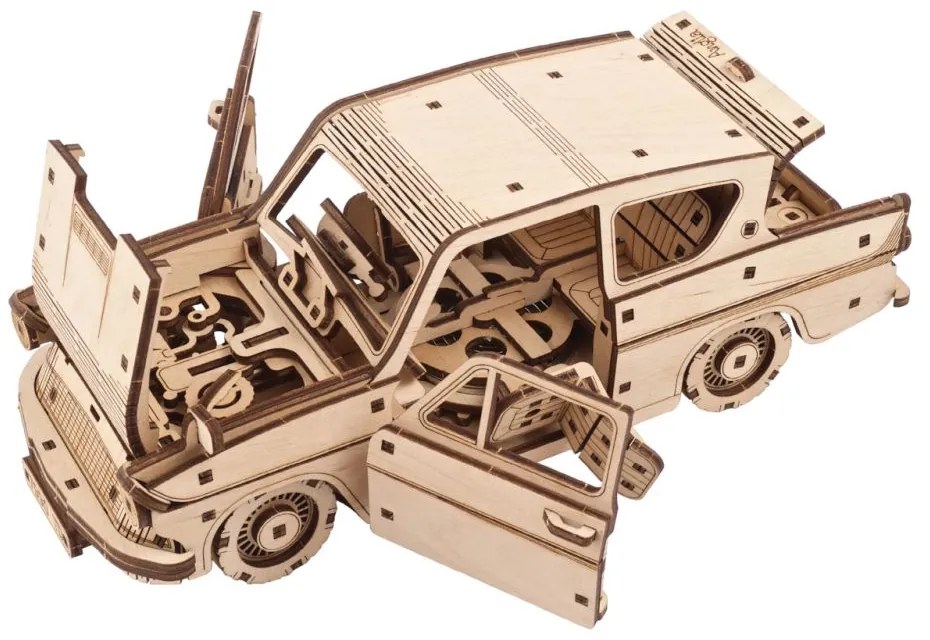 Ugears 3D mechanické puzzle Harry Potter Lietajúci Ford Anglia 246 ks