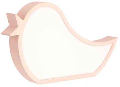 LED Detská stolná lampa BIRD LED/12W/230V ružová