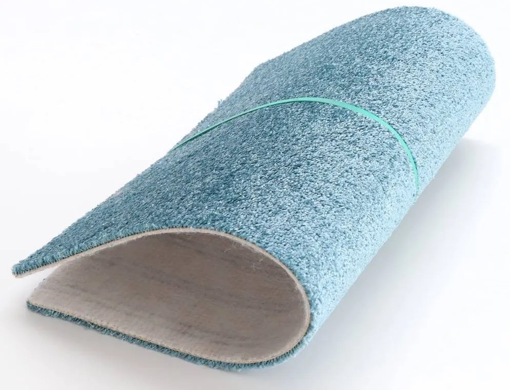 Koberec metráž Avelino 72, na mieru, šíře 4m, modrá, fusion back, chodba / predsieň, ITC